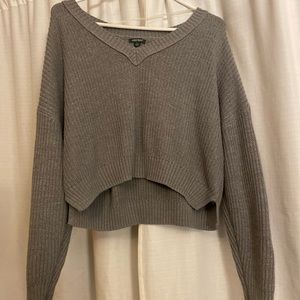 cropped sweater